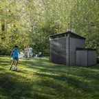Keter Cortina Gerätehaus 7 x 7ft - Grau