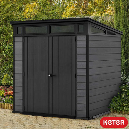 Keter Cortina Gerätehaus 7 x 7ft - Grau