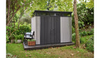 Keter Artisan 9 x 7ft Kunststoff-Gartenhaus mit Doppeltür und Pultdach