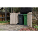 Keter Store It Out Midi abschließbare Garten-Aufbewahrungsbox 880L - Beige/Braun