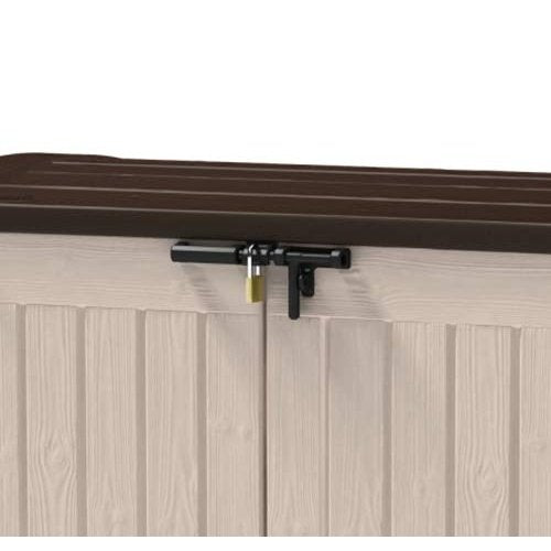 Keter Store It Out Max 1200L Garten- und Mülltonnen-Aufbewahrungsbox - Beige/Braun