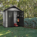 Keter Oakland Gerätehaus 7.5 x 4ft - Grau