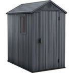 Keter Darwin 6 x 4ft Gerätehaus - Grau