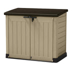 Keter Store It Out Max 1200L Garten- und Mülltonnen-Aufbewahrungsbox - Beige/Braun