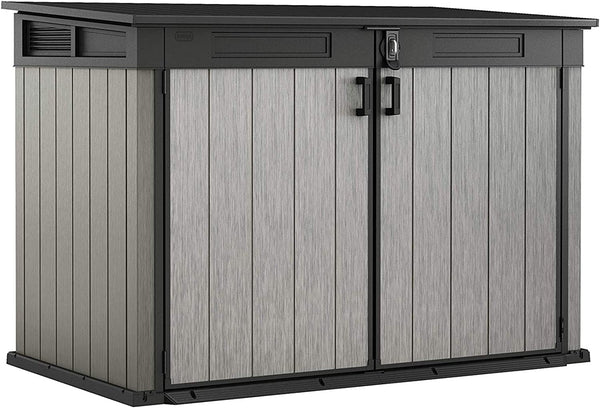 Keter Grande Store 2020L Outdoor-Aufbewahrungsschuppen - Grau, robuste Duotech-Ausführung