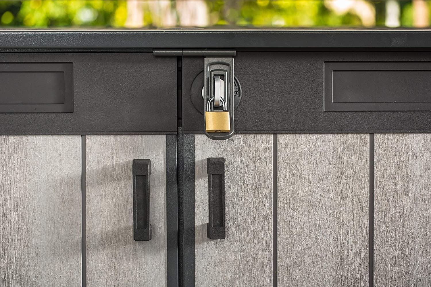 Keter Grande Store 2020L Outdoor-Aufbewahrungsschuppen - Grau, robuste Duotech-Ausführung