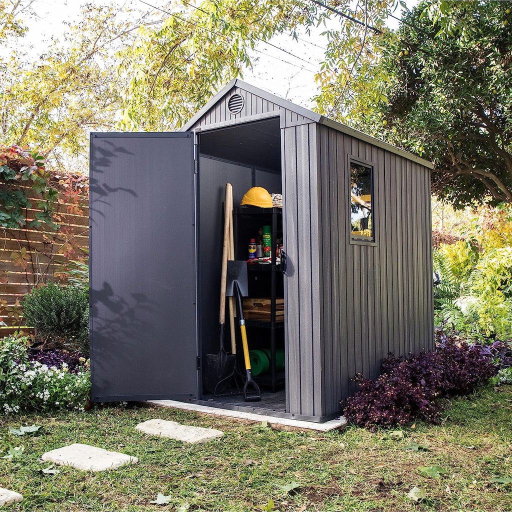 Keter Darwin 6 x 4ft Gerätehaus - Grau