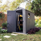 Keter Darwin 6 x 4ft Gerätehaus - Grau