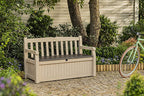 Keter Eden 265L Aufbewahrungsbank - Beige und Braun