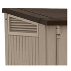 Keter Store It Out Midi abschließbare Garten-Aufbewahrungsbox 880L - Beige/Braun