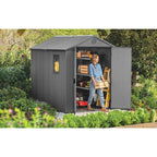 Keter Darwin 6 x 8ft Gerätehaus - Grau