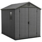 Keter Darwin 6 x 8ft Gerätehaus - Grau