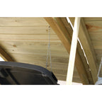 Rowlinson Dreifach-Mülltonnenbox Natur 8 x 3ft